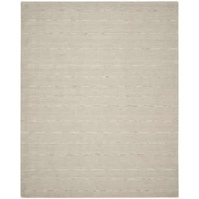 Solid Colour Hand Woven Area Rug