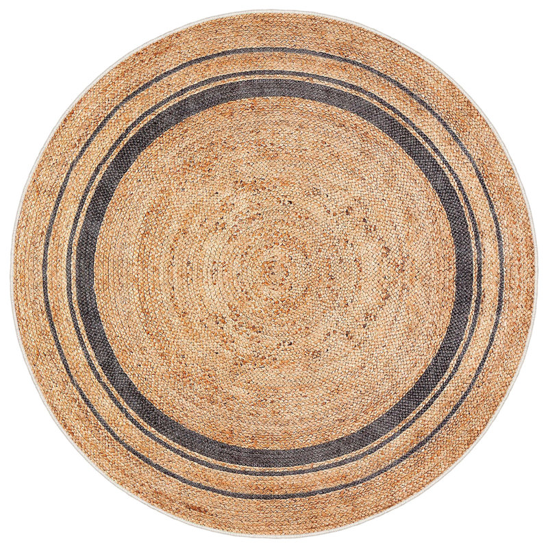 Luxury Cream Area Rug, 43.3 x 43.3 inches | 70% Cotton / 30% Polyester, 5 mm Pile Height, Machine Woven, Antibacterial | Easy Care, Machine Washable, Perfect for Living Room & Bedroom Decor - Stylish & Durable