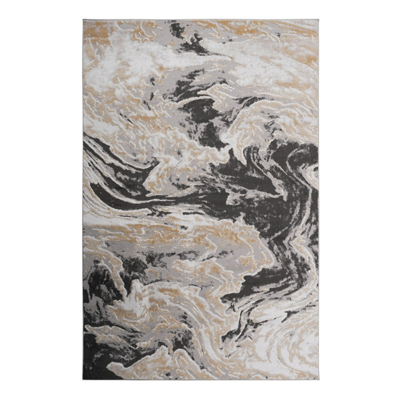 Lint-free, stylish, stain-resistant area rug, Rectangle 7'9" x 10'