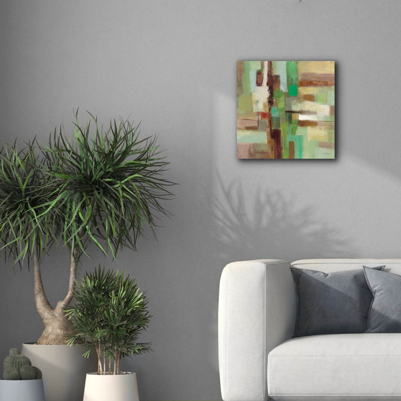 «Spring Poem» par Silvia Vassileva, art mural sur toile, H 18 po x l 18 po