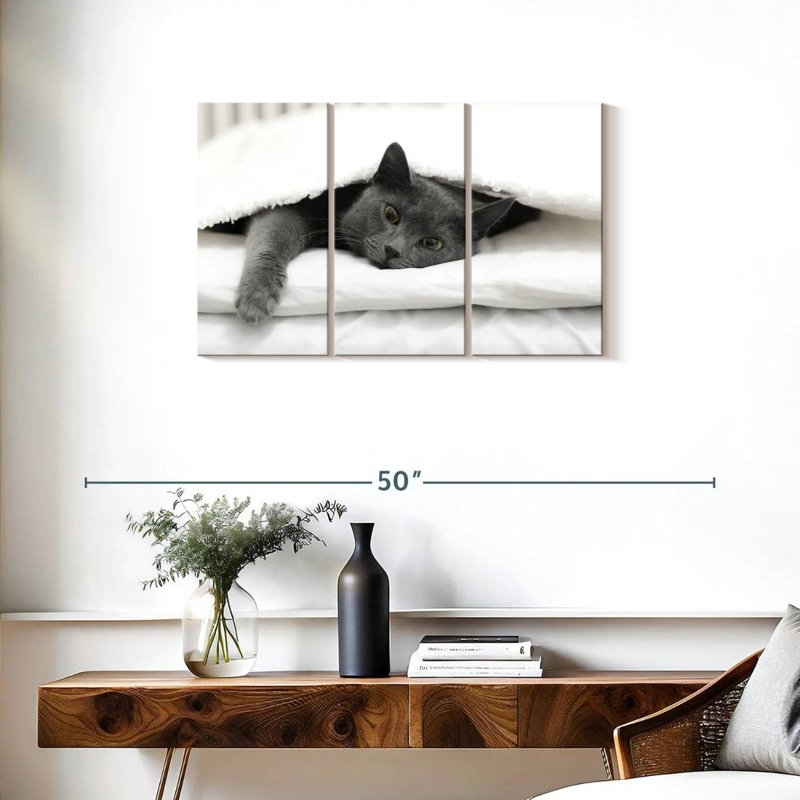 Chat paresseux, H 20 po x l 33 po