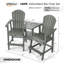 Tabouret de bar d'extérieur 28,3 po Cayse-404415082
