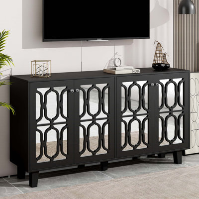 Buffet avec tablettes réglables