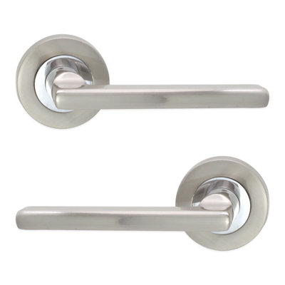 Drox Lever on Rose Dual Tone