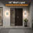 LED Outdoor Dimmable  Wall Sconce with Dusk-to-Dawn-1294854657