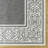 Solterra Portico Charcoal Gray Cream Ivory Transitional Wide Scrolled Border Flatweave Polypropylene Indoor/ Outdoor Area Rug-114550389
