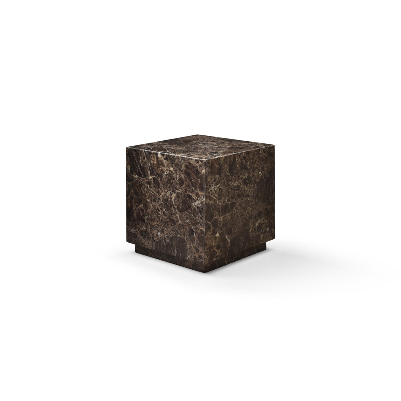 Table d'appoint Iris, Brun