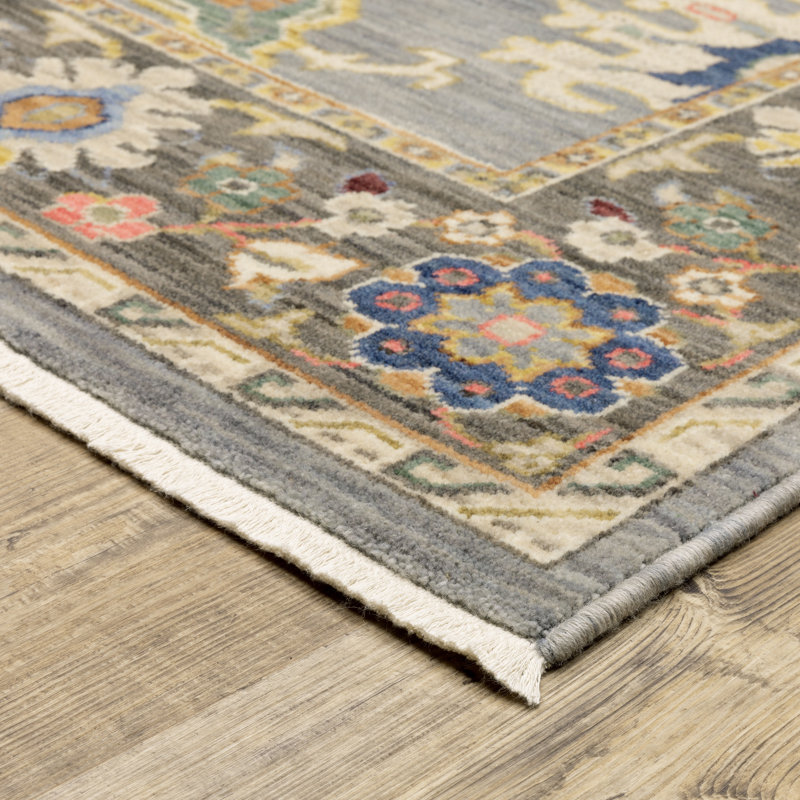Macqueen Performance Oriental Rug, Rectangle 9'10" x 12'11"