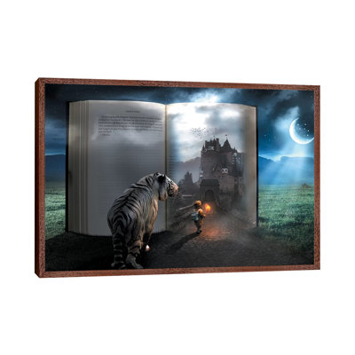 Fairy Tale Book by Zenja Gammer - Print on Canvas