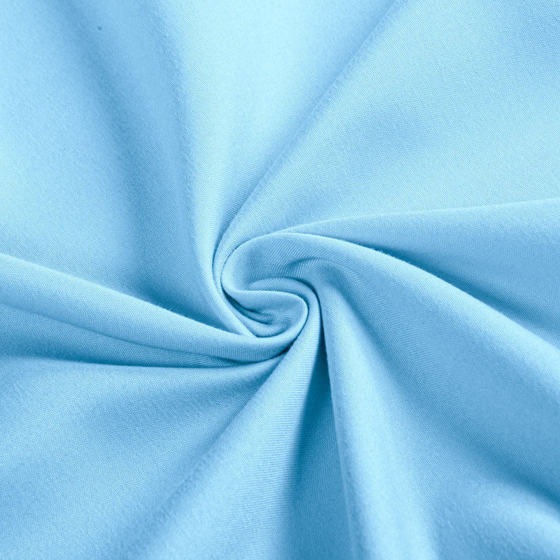 Body Pillow Cover, 1800 Brushed Microfiber Body Pillowcase with Envelope Closure - 20x54 Inches - NTBAY, Sky Blue