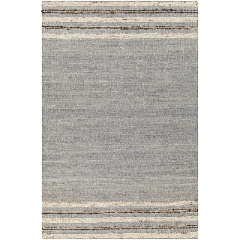 Bowry Area Rug in Gray, Rectangle 2' x 3'