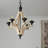 Amedeo 6 - Light Wood Empire Chandelier