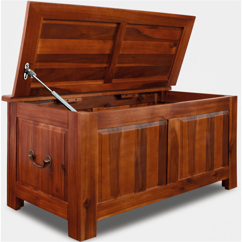 Damond Wooden Storage Trunk Chest 180L