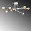 Abby 6-Light Sputnik Chandelier-1715000442