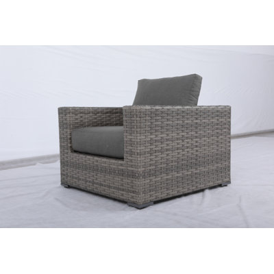 Kaiser Wicker Outdoor Lounge Chair , Cushions Included