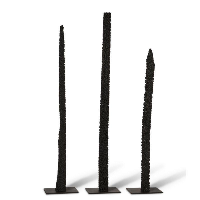 Post Sculpture Set of 3