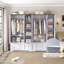Armoire 3 portes avec miroir American Country-477852873