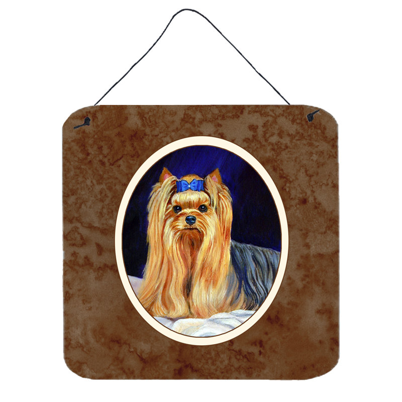 Décoration murale yorkie