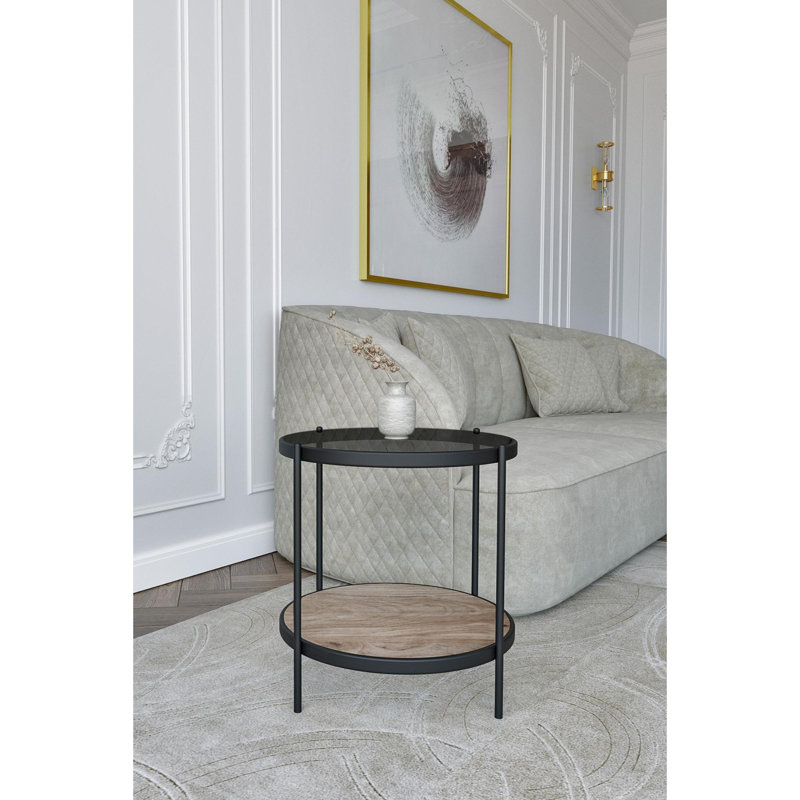 Table d'appoint, Fumée, Pin antique