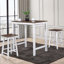 Tabouret suspendu 3 pièces facile à nettoyer pour les petits espaces-778621287