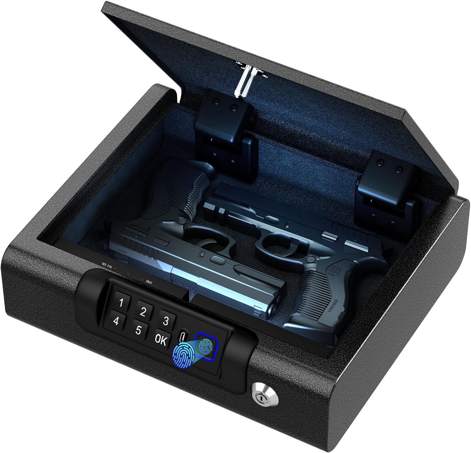 Coffre-fort Biométrique Awesafe Pour Pistolet - Empreinte Digitale - Neuf