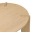 Kering Oak Wood Oval Coffee Table