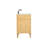 Rivers 24'' Single Bathroom Vanity with Marble Top-73127972