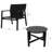 Byren Metal Round Patio Bistro Set