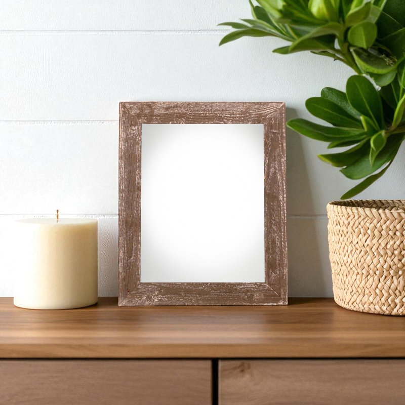 Cadre photo simple Bianca-Maria, Naturel, L 5 po x H 7 po