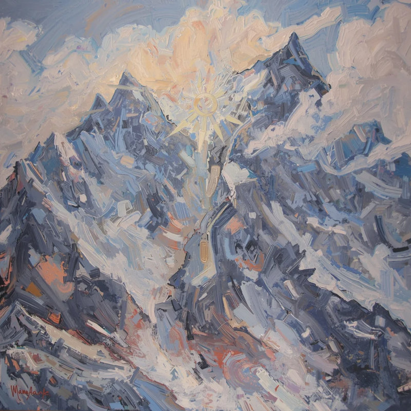 Sunlit Peaks