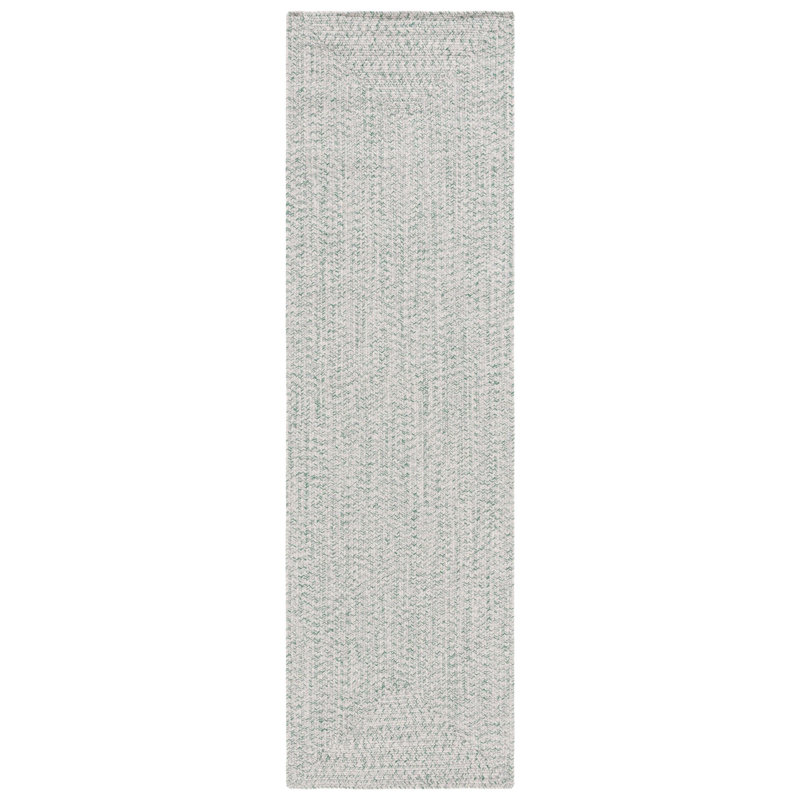 Margaree Braided Hand Woven Performance Machine Washable Abstract Rug, Runner 2'3" x 8'