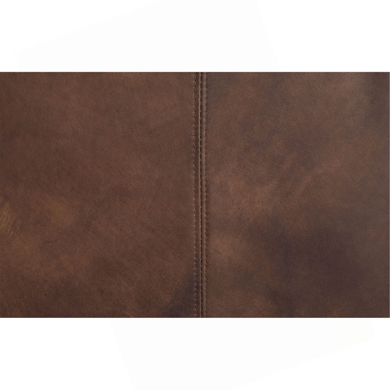 Jaron Mocha Top Grain Leather Sofa