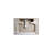 Altair 23.6'' White Ceramic Rectangular Bathroom Sink with Overflow