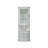 White Glass + Solid Wood Accent Cabinet