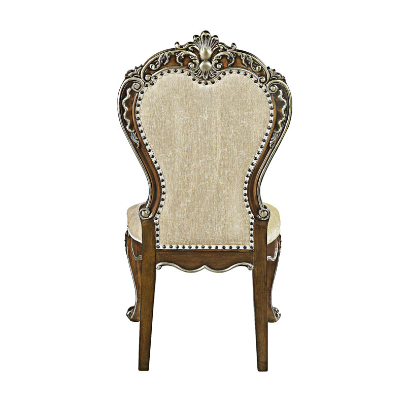 Chaise d'appoint rembourrée (ensemble de 2)