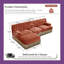 Canapé modulaire Chesterfield-87604234