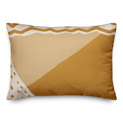 Coussin lombaire intérieur / extérieur abstrait