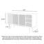 Buffet en bois massif et en rotin de style scandinave-1129432694-1129432688