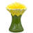 Yellow Sunflower Garden Stool 24"
