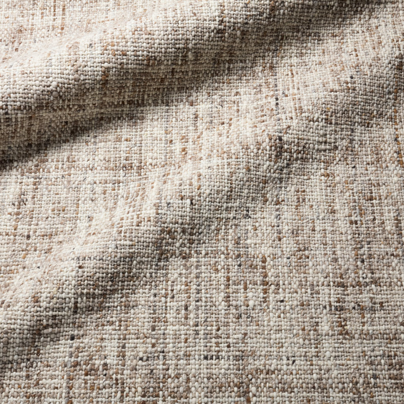 Tapis brun clair / crème Quintero, Rectangle de 5 pi x 8 pi, Tan/Cream