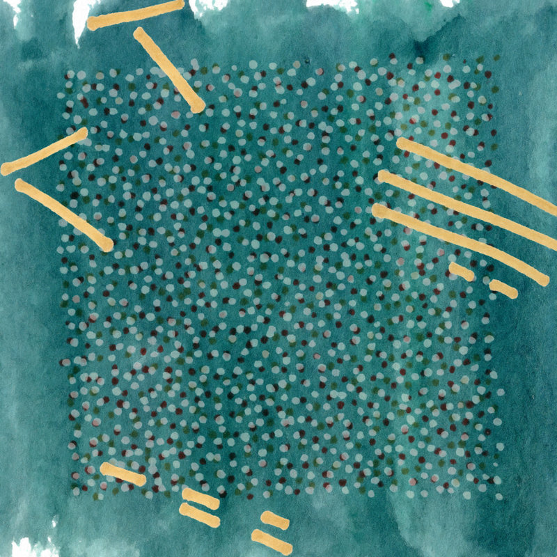 «Social Proper Family» par Elizabeth Eadie - impression sur toile tendue, L 30 po x H 30 po
