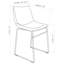 Chaise d'appoint rembourrée Montpelier-583167663