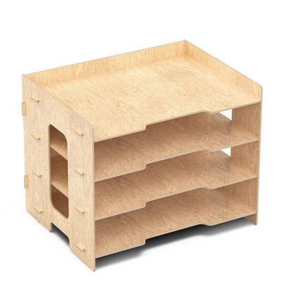 Lecenta Manufactured Wood File Organiser