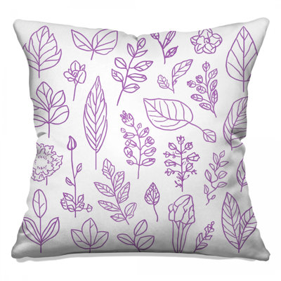 Coussins décoratifs mauves