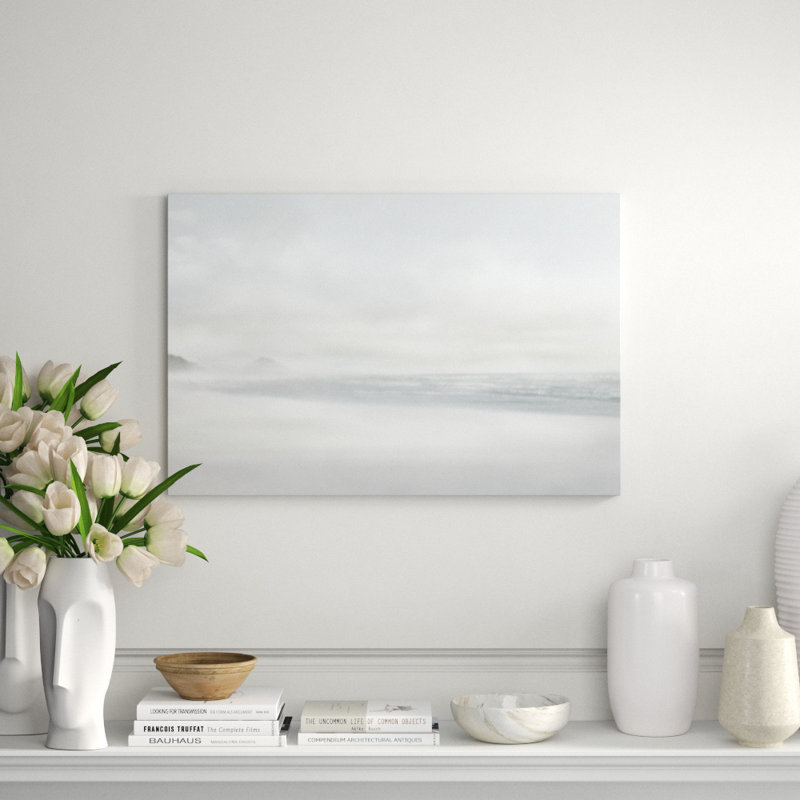 Inspiro Lux III Print by Barclay Butera, Image Brush Gel, 40" H x 60" W x 1.5" D