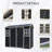 8 Ft X 4 Ft Outdoor Storage Shed With Two-Window And Double-Door, Plastic Shed With Floor For Gargen,Patio,Yard,Lawn,Black (W540S00046)-123375770-123375780