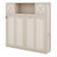 Lit escamotable avec armoires de rangement-1040743910