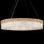 Luminaire suspendu rond en cristal de luxe moderne de 23,6 po / 40 po pour salle à manger-651578850-651578849