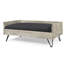 Lits pour chien de taille moyenne Mid-Century Modern Acacia Wood