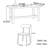 Modern wide dining table-558336329